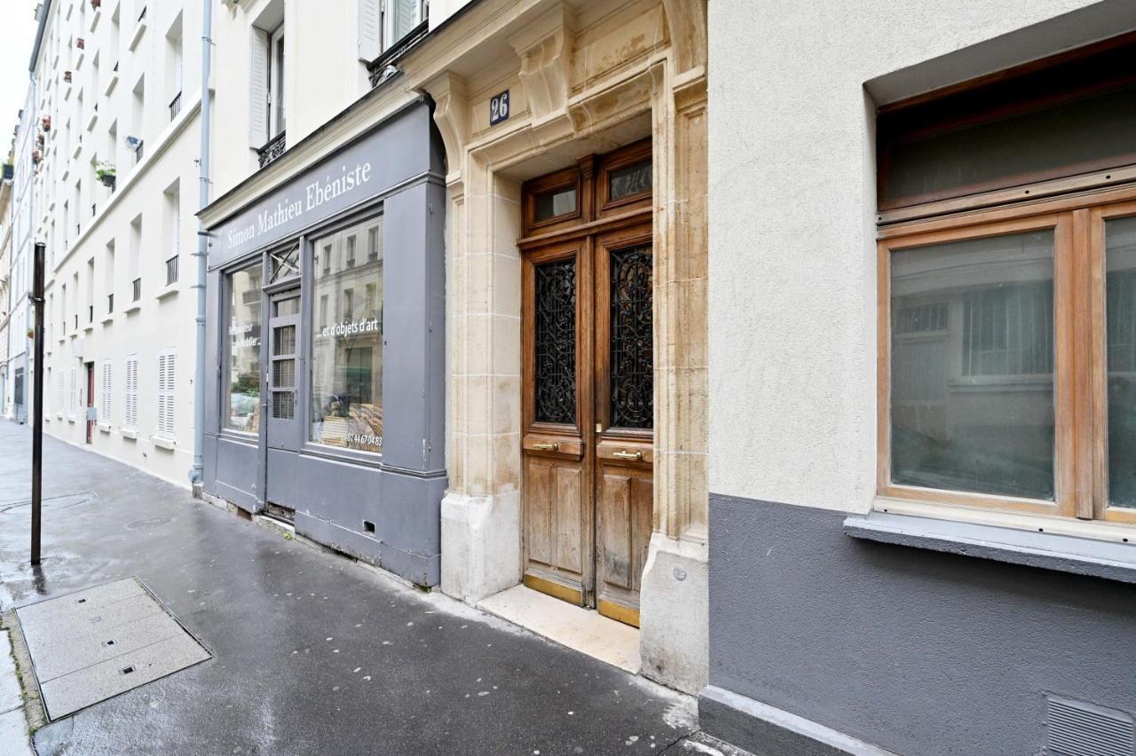 Modern Studio Apartment For 3 パリ エクステリア 写真